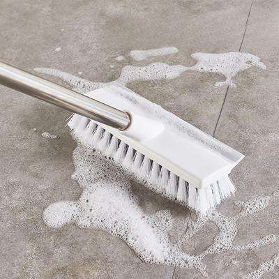 Bodenbürste Badezimmerschlitzbürste Artefakt Langer Griff Toilettenschaber Haushalt Hartes Haar Waschen Saubere Fliesenbodenbürste