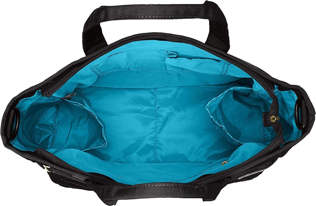 Anello Grande 2-Way Tote Bag, A4 Size, Water-Repellent, Lightweight, 10 Pockets, 2-Way SPS GUH2316Z, Black