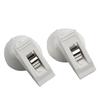 2X Car Suction Cup Clips Holder Sunshade Curtain Towel Ticket Card Retainer Hook