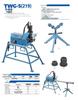 Tuwei Electric Grooving Machine TWG-5 with 8" Knurling Wheel & Upper Pressure Roller Guide