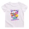 SuperKitties Birthday Girl T-shirt Game Super Cat Costume Kid Tees Baby Sweet Girls Clothes Short Sleeve Birthday Gifp Top