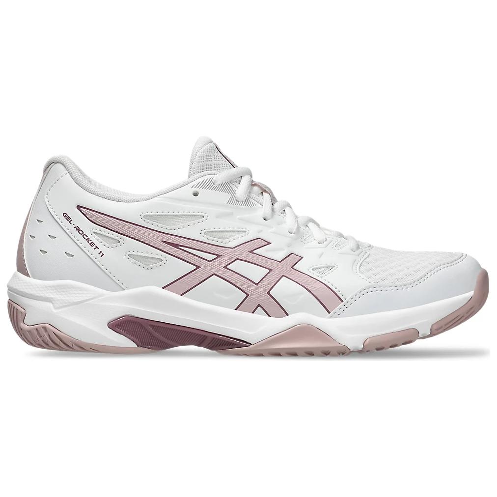 Asics Dámské Gel Rocket 11 'Bílá Růžová Fialová'