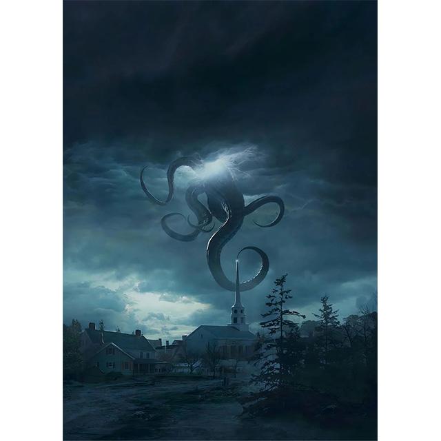 Cthulhu Mythos Abstract Outer God Prints Poster Canvas Painting Modern Wall Art Pictures for Living Room Bedroom Home Decoration