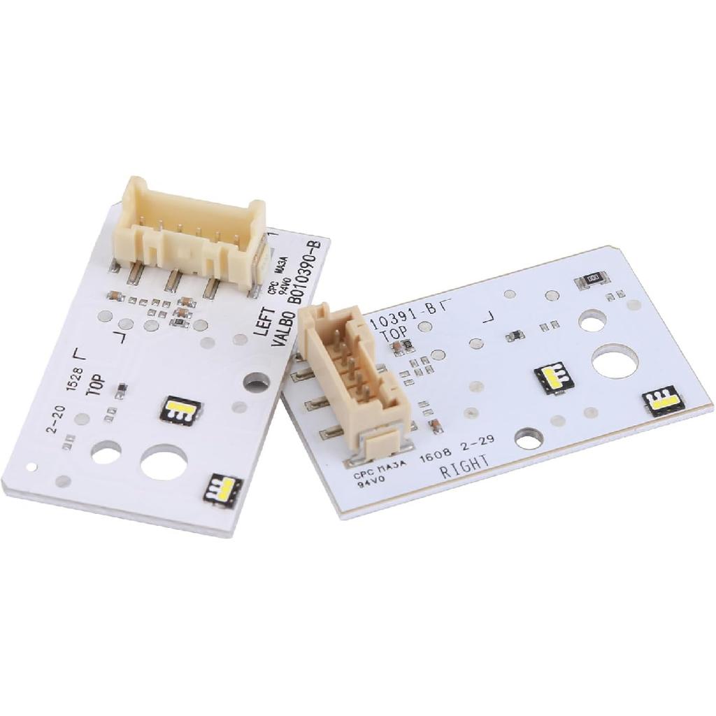 2Pcs LED DRL Board Chip Headlight Daytime Running Light Ballast for INFINITI QX30 Q30 2017-2019 Replaces B010390-B B010391-B Daytime Running Light