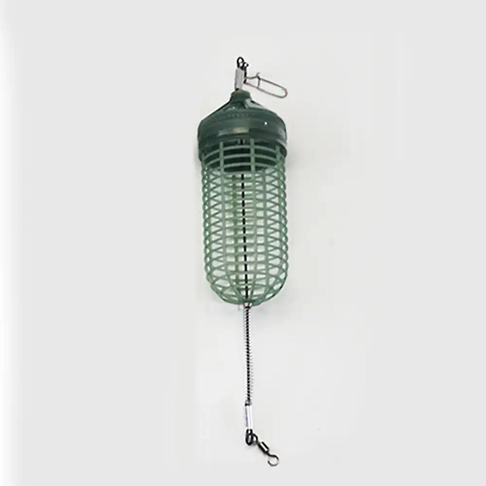 Fangwerkzeug Köderfalle Kunststoff Edelstahl Köderkorb Fischkorb Futterspender Angelzubehör Geeignet Krabbe Hummer Garnelen Flusskrebs