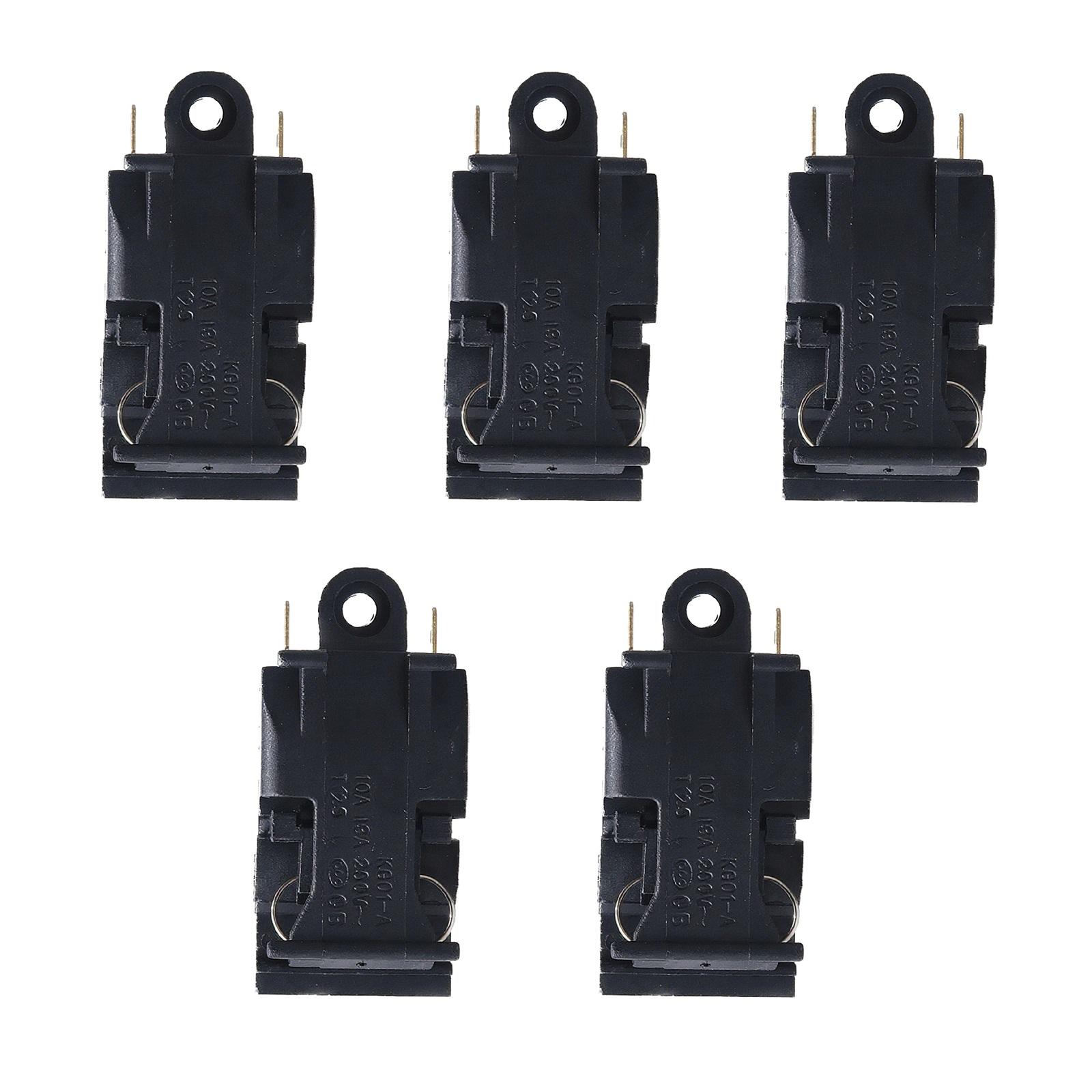 5pcs Electric Kettle Power Switch Temperature Control 250V16A Kettles Thermostat Pressure Jump Switch