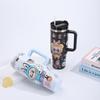 Cartoon 40oz Auto-Becher Thermoisolierender Wasserbecher Edelstahl Thermosbecher Große Kapazität Auto-Becher