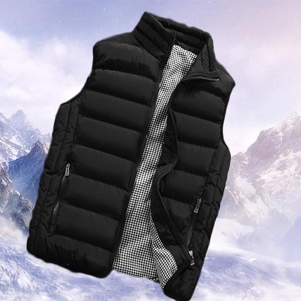 Buy Men's Vest Winter Warm Slim Fit Puffer Vest at affordable prices