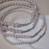 Aurora Full Color Upgraded Edition Tiannu Bead 6mm-12mm Positive Round Extreme Strong Light Full Color Pearl Necklace Mother Shell Clavicle Chain