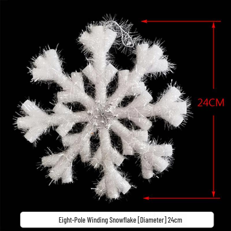 

Handheld 3D Snowflake Dance Prop for Opening Ceremonies and Ice & Snow Dance Performances