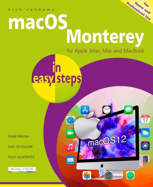 Kniha macOS Monterey In Easy Steps