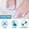30Pcs Breathable Silicone Toe Caps Toe Protectors Washable Reusable XS/S/M 3Size