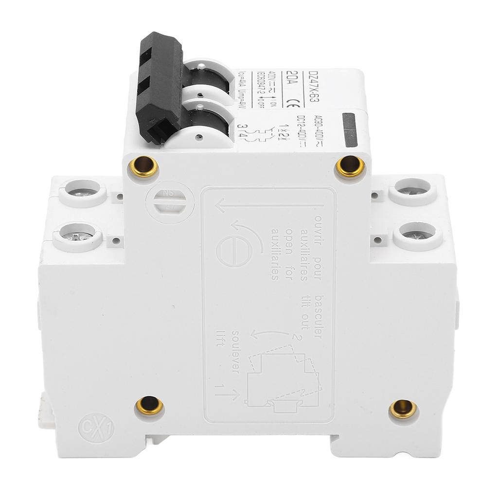 Leistungsschalter Überlastschutz Schnelle Auslösung PV-Leistungsschalter AC DC 20A 400V 2P