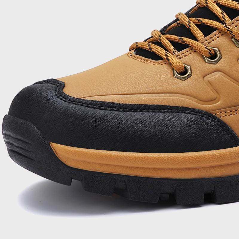 Men's Hiking Boots Waterproof Outdoor Sports Shoes Leather Sneakers Male Plus Size 39-46