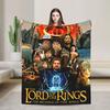 L-Lords Of The R-Rings Plush Blanket Students Flannel Bedding Throws For Living Room Super Warm Design Quality Bedspread Gift