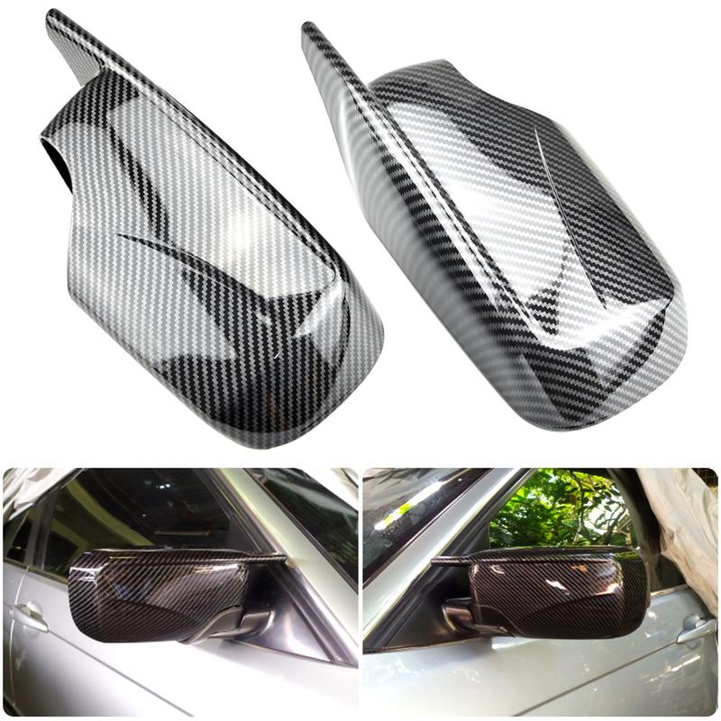 High Quality Door Rearview Side Black  M3 M4  For BMW E46 E39 4 Door 3 Series 1998-2005 Mirror Cover Cap