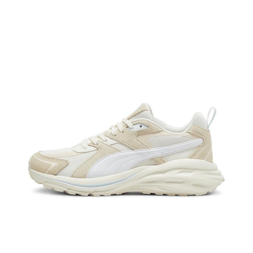 Puma Unisex White/Cream Hypnotic Ls Warm Almond Sneakers 395295-07 Cm