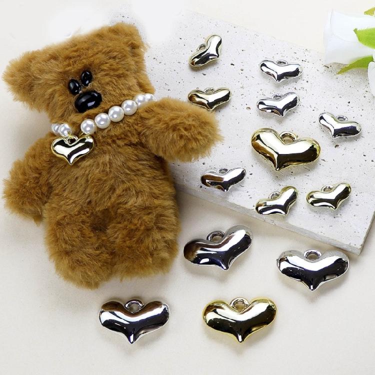 Versatile Heart Shaped Pendants Keychains Bracelet Accessories Jewelry Supplies