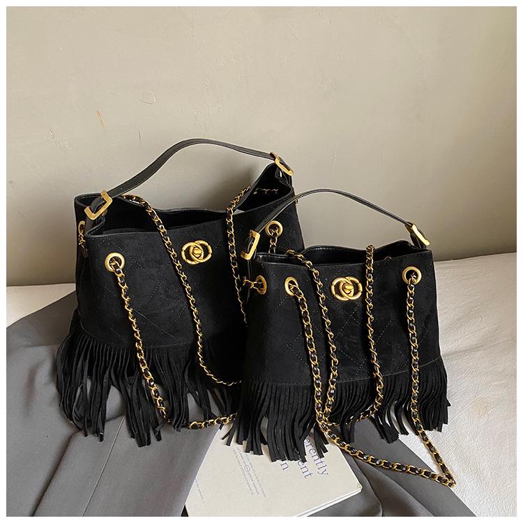 

2025 Жіноча ретро сумка-тоут з китицями та сумка кросбоді - Висококласна легка розкіш