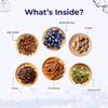 BLUE TEA - Detox Kahwa Butterfly Pea - 30 Tea Bags - Plant Based || DETOX BLEND || Caffeine Free - Improves Immunity - No-Additives - All Natural