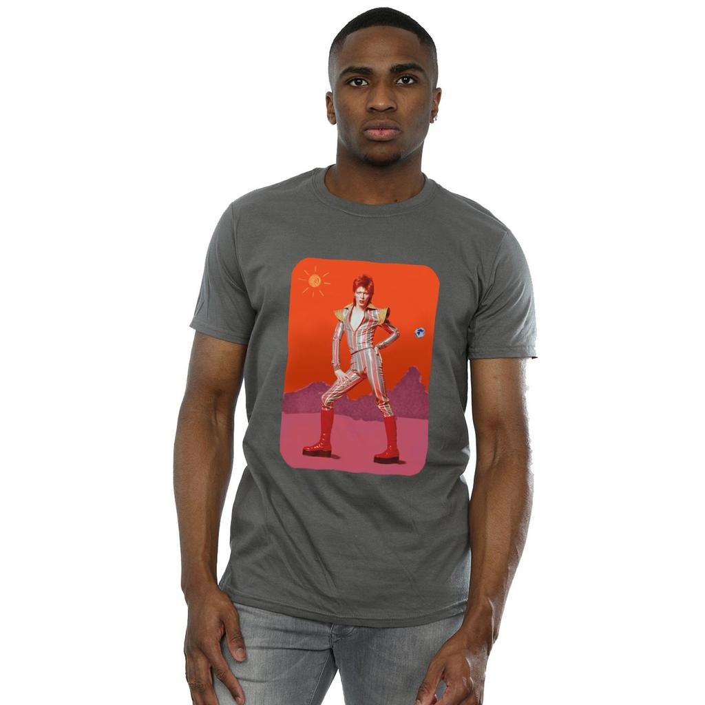 David Bowie Mens On Mars T-Shirt
