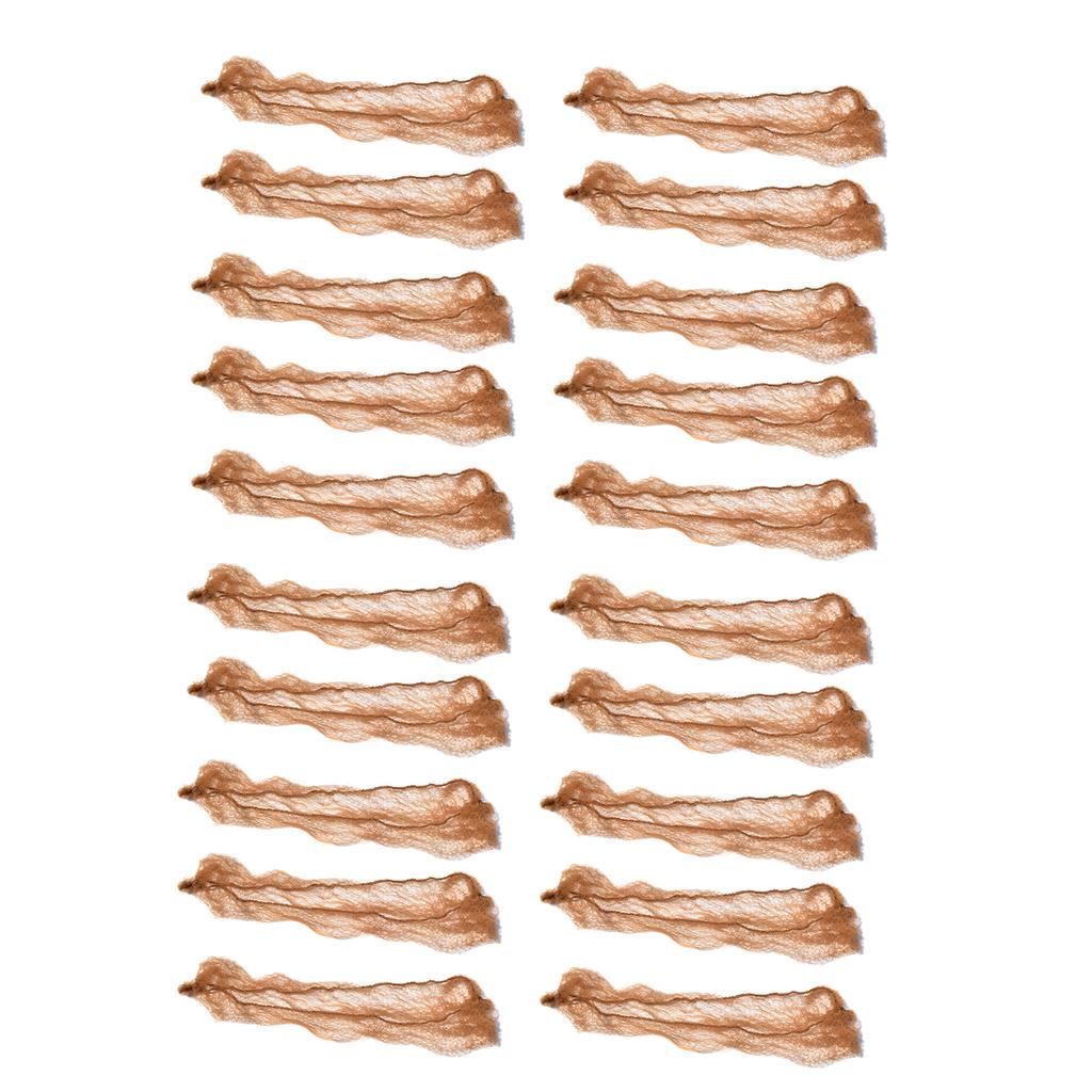 10/20pcs Invisible Nylon Hair Nets Soft Elastic Lines Hair Net Ballet Dance Snoods for Food Service Workers