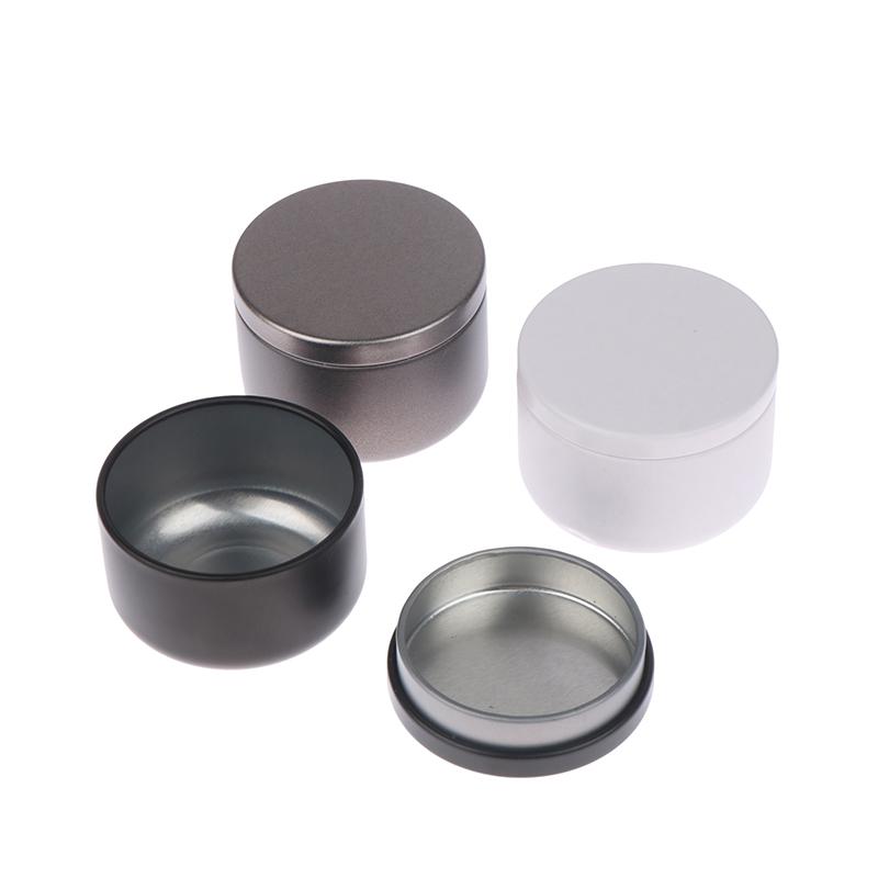 5.4Cm Portable Solid Color Mini Tin Box Tea Sealed Jar Packing Boxes Jewelry Candy Small Storage Can Coin Earring Headphones Gift Case