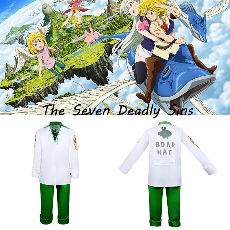 Erwecke die Sieben Todsünden mit diesem Meliodas-Cosplay-Anzug zum Leben.