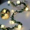 Enchanting 3m Rose Led Fairy String Lights With Warm White Glow For Indoor Outdoor Wedding Decor
