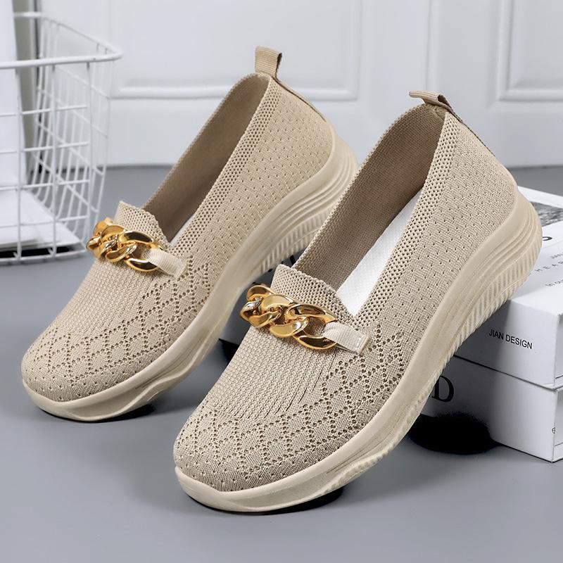 Moteriški slydimo sportbačiai Neslystantys vaikščiojimo batai Lengvi sportbačiai treniruotėms Kvėpuojantys laisvalaikio plokščiapadžiai moteriški sportbačiai