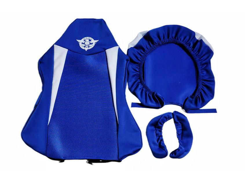 Esports Gaming Chair Cover - Long Armrest, Color Block, Breathable Mesh