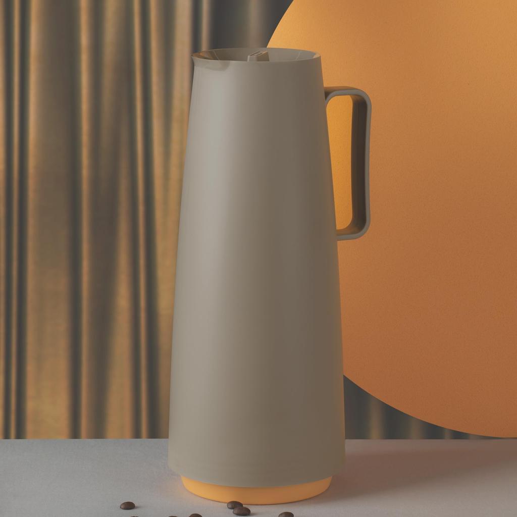 [TRAMONTINA] Thermoskanne 1L Beige 61636/108 – Flasche