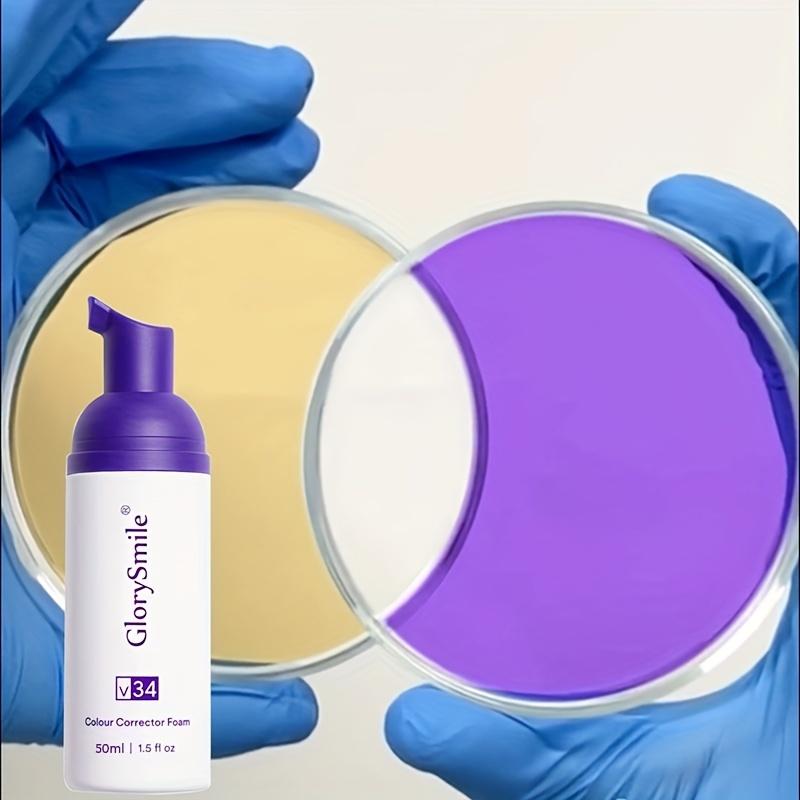 Purple Foam Toothpaste Deep Cleaning Oral Hygiene Clean Freshen Breath Whitening Stains Removes Tartar Oral Cleaning