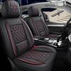 All-Season Full Leather Car Seat Cover, Dirt-Resistant, Universal Fit, Comfortable Hand Feel
