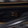 Miu Miu Beau Brand Logo Mixed Material Handbag Women handbag Slate-Gray Cocoa-Brown 5BB173_2IFK_F0RDS_V_OWM