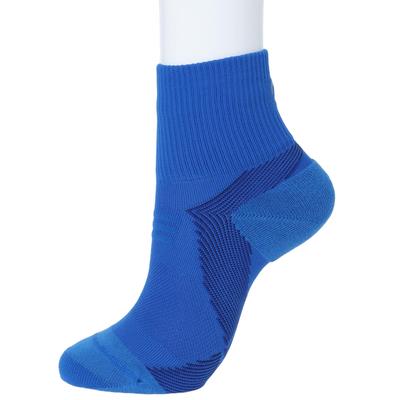 C3fit Arch Support Quarter Socks BLUE 4 [Goldwin]