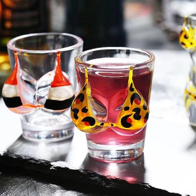 Vaso de chupito de bikini body sexy, copa de vino de cristal, vaso creativo para licor, whisky, vodka, cerveza para fiesta, bar, regalos de Halloween