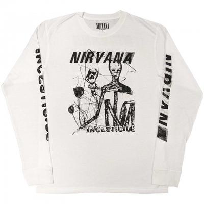 Nirvana T-shirt z długim rękawem i motywem kazirodztwa dla dorosłych unisex