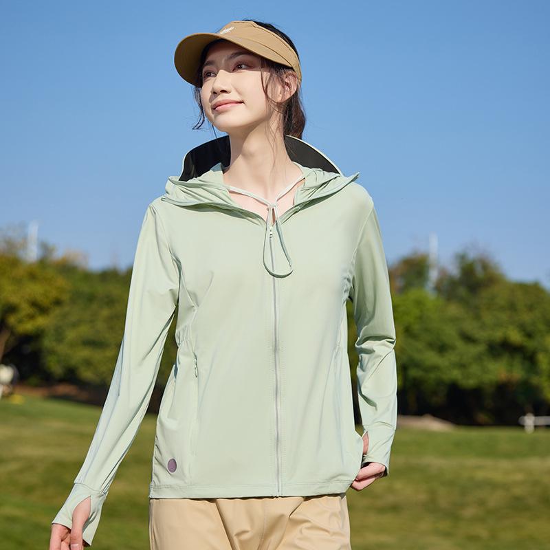 Ice Silk UV Protection Clothing: Unisex Outdoor Sun Shield with Detachable Hood for Cycling, Running, and Fishing