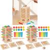 Wooden 5in1 Stack And Balance Game For Kids Educational Family Fun