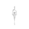 Resin Seated Human Figurine Minimalist for Art Lovers
