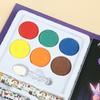 K-Pop Demon Hunters 3D Coloring Book Kit: Crayons & Watercolor Palette Included, Innovative Art Activity Kit Children-Friendly