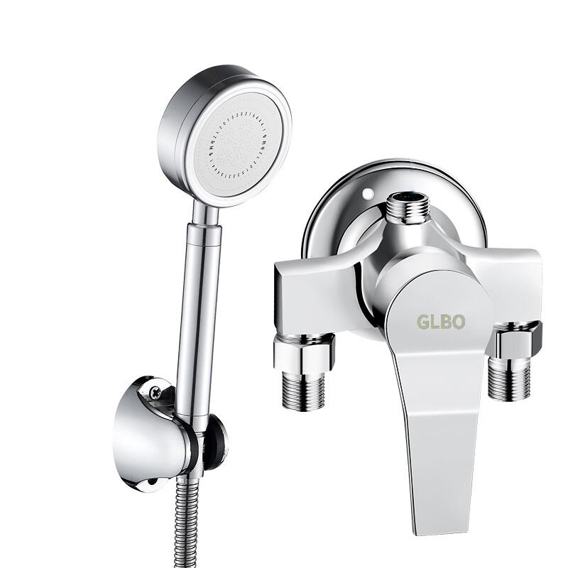 GLBO Bathroom Surface-Mounted Copper Shower Mixer Tap