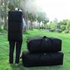 Camping Equipment Storage Bag Large Duffel Heavy Duty Black Oxford Fabric Carry Luggage