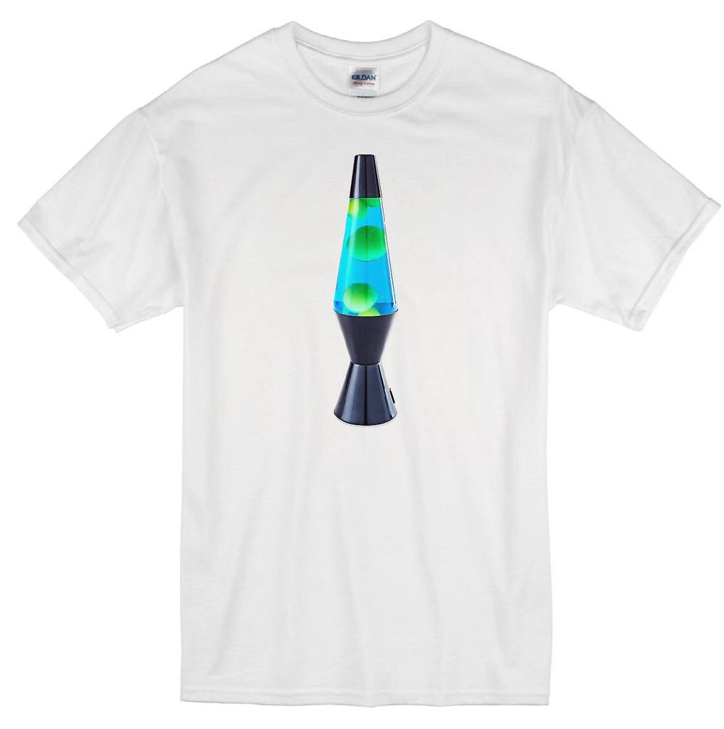 LAVA LAMP HIPPIE GROOVY NOVEL DECORATIVE WAX LIGHT 1963 WHITE T-shirt Tops Tees Unisex