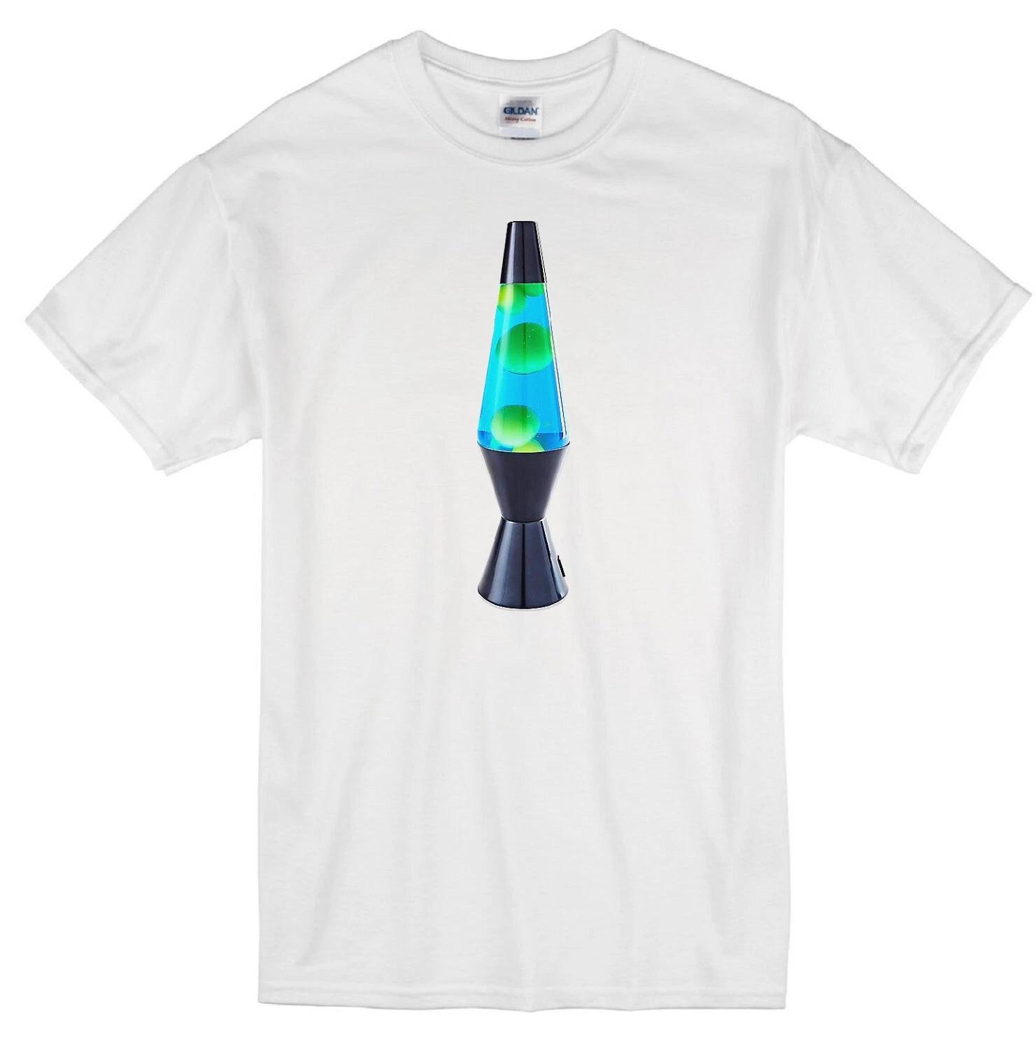 

LAVA LAMP HIPPIE GROOVY NOVEL DECORATIVE WAX LIGHT 1963 WHITE T-shirt XL