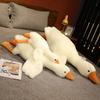 Huge 19.7/35.4/51.2in White Goose Plush Sleeping Toy Cushion For Kids