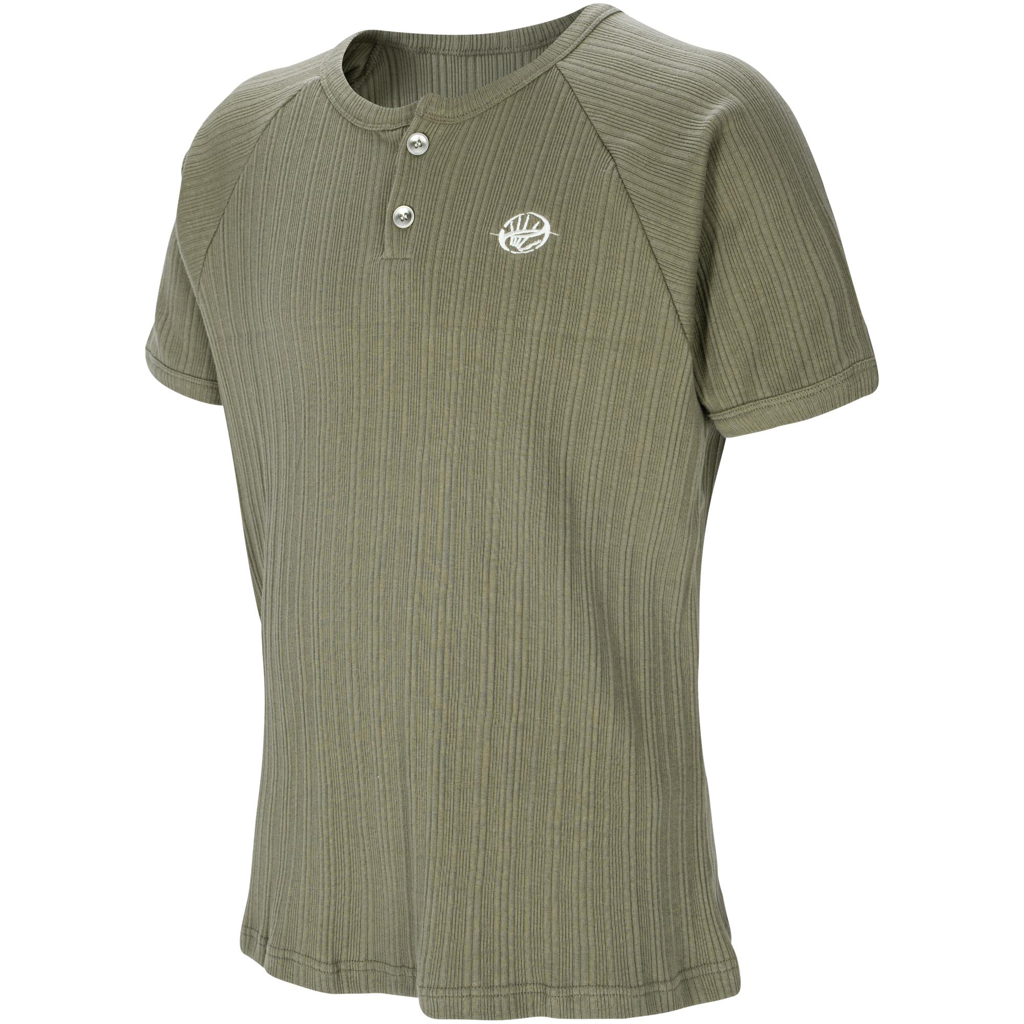 End Five Club Henley Neck Raglan Short Sleeve [Khaki] Khaki