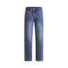 Navigare Men's High-Stretch Loose Fit Micro-Wide Leg Jeans