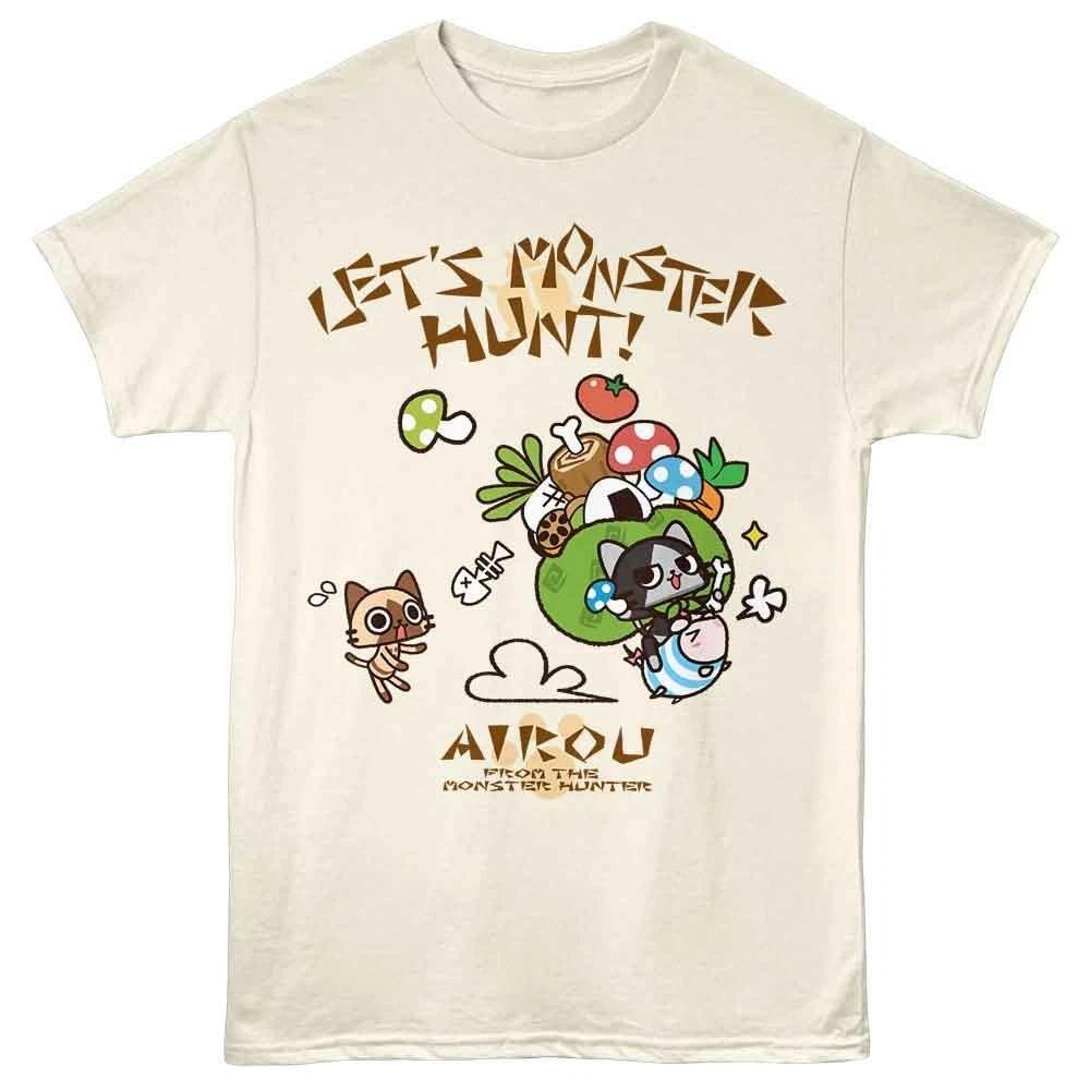 Monster Hunter - Airou From Monster Hunter - American Classics - Off-White Solid 160